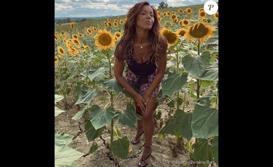 Chimène Badi sur Instagram. Le 14 août 2020.