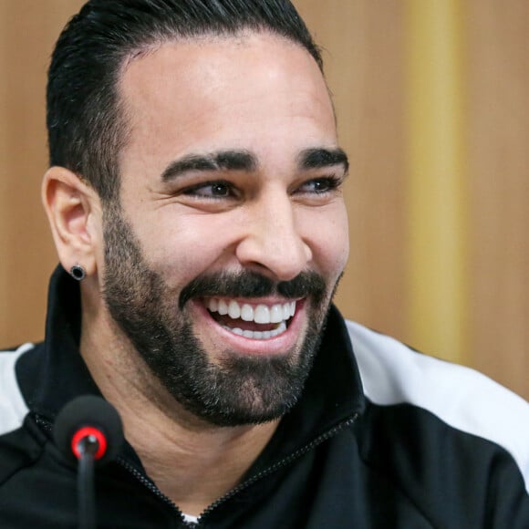 Adil Rami à sa présentation au club FK Sotchi, Sotchi, le 28 février 2020. 