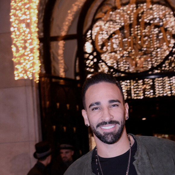 Adil Rami - 20ème anniversaire de l'hôtel Four Seasons Hotel George V à Paris, le 7 décembre 2019.  © Rachid Bellak/Bestimage 