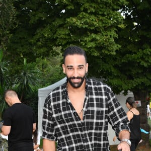 Adil Rami - Gala de boxe "No Limit Episode IX" organisé par B. Asloum (ancien champion du monde de boxe) en plein air au théâtre Tivol au Cannet le 18 juillet 2019. © Bruno Bebert/Bestimage 