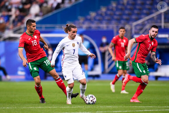 Antoine Griezmann - Match amical de préparation à l'Euro 2021 France - Bulgarie au Stade de France, à Saint-Denis le 8 juin 2021. © Philippe Lecoeur / Panoramic / Bestimage