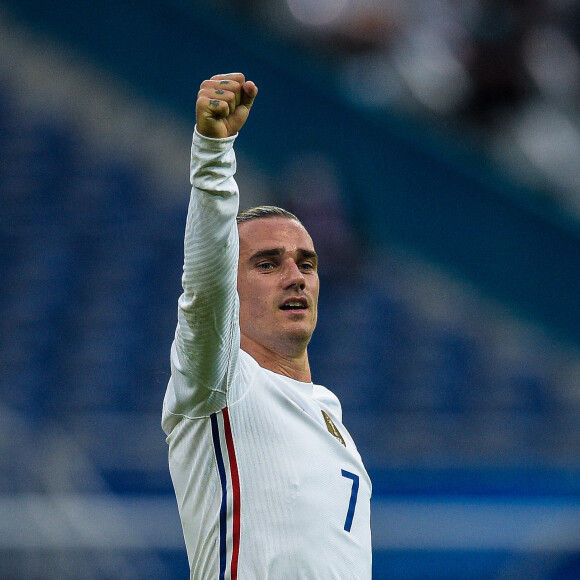 Antoine Griezmann - Match amical de préparation à l'Euro 2021 France - Bulgarie au Stade de France, à Saint-Denis le 8 juin 2021. © Federico Pestellini / Panoramic / Bestimage