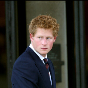 Le prince William et son frère le prince Harry lors du 10e anniversaire de la mort de Diana, à Londres, en 2007.