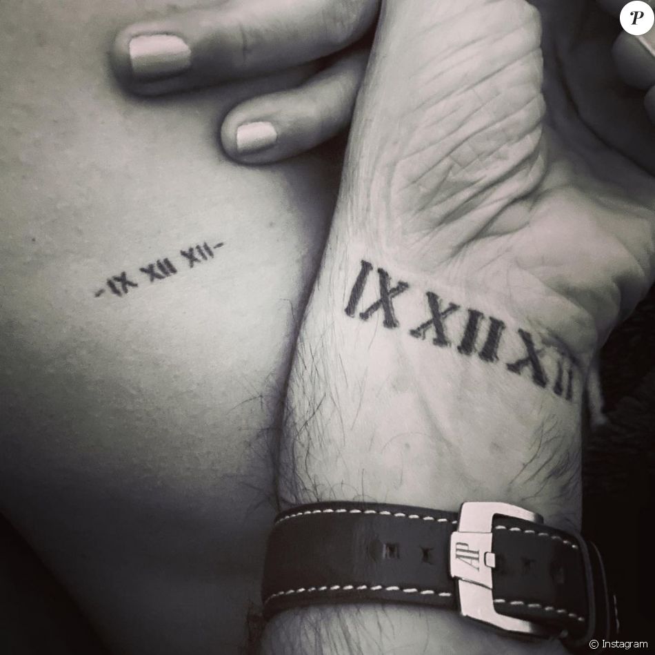 Anggun et Christian Kretschmar arborent le même tatouage !