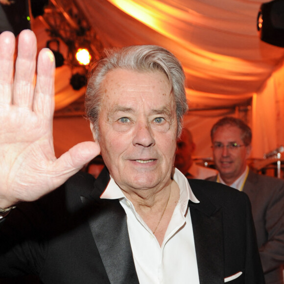 Alain Delon - Soiree "Lambertz Monday Night" a Cologne, le 27 janvier 2014.