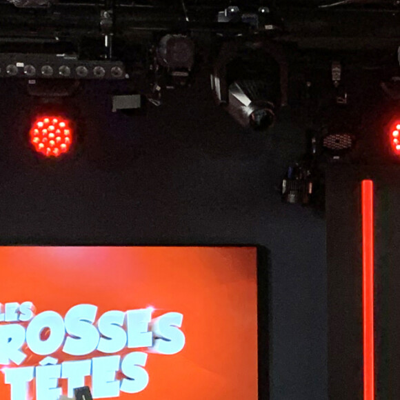 Exclusif - Laurent Ruquier, Jean-Luc Lemoine, Marc Lambron, Jeanfi Janssens lors de l'enregistrement de l'émission de radio "Les Grosses Têtes" sur RTL à Paris. Le 22 janvier 2020 