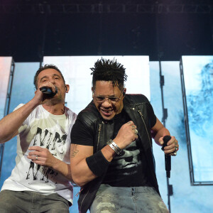 JoeyStarr, Kool Shen - Concert du groupe Suprême NTM à l'AccorHotels Arena de Bercy à Paris le 23 novembre 2019. © Veeren Ramsamy / Bestimage