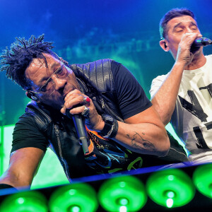 JoeyStarr, Kool Shen - Concert du groupe Suprême NTM à l'AccorHotels Arena de Bercy à Paris le 22 novembre 2019. © Veeren Ramsamy / Bestimage