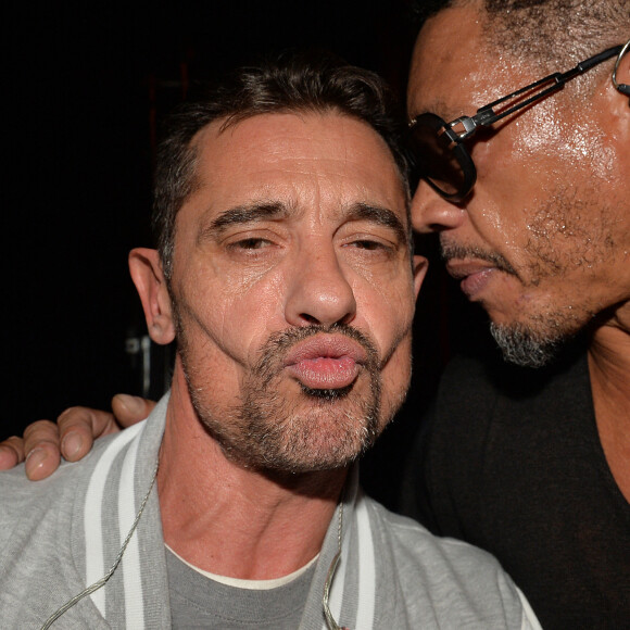 Exclsuif - Le groupe Suprême NTM avec JoeyStarr (Joey Starr) et Kool Shen à la 10ème édition du "Etam Live Show" (Etam Lingerie) lors de la Fashion Week à l'école nationale supérieure des beaux-arts à Paris, France, le 26 septembre 2017. Photo by CVS-Veeren/Bestimage