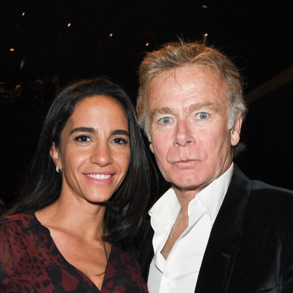 Franck Dubosc et sa femme Danièle - Backstage de la représentation "Dream Compagnie Julien Lestel" à la salle Pleyel à Paris le 16 janvier 2020. © Coadic Guirec-Pierre Perusseau/Bestimage