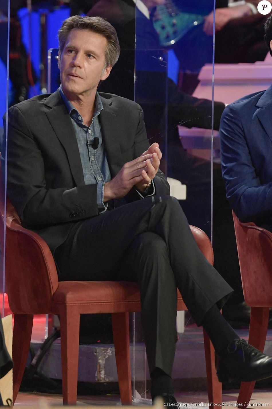 Le prince Emmanuel Philibert de Savoie lors de l'enregistrement de l'émission "Maurizio Costanzo Show" à Rome. © Cartelli Mario-SOPA Images / Zuma Press / Bestimage