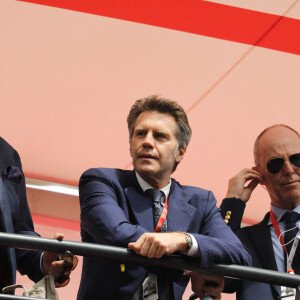 Serge de Yougoslavie, le prince Emmanuel Philibert de Savoie et Michel de Yougoslavie - Troisième et dernière journée du 12ème Grand Prix Historique de Formule 1 de Monaco. Le 25 avril 2021 © Claudia Albuquerque / Bestimage