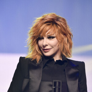 Mylène Farmer - Défilé de mode Haute-Couture printemps-été 2020 "Jean Paul Gaultier" à Paris. Le 22 janvier 2020 