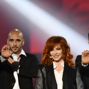 Exclusif - Mylène Farmer - Enregistrement de l'émission "La chanson de l'année" dans les arènes de Nîmes © Bruno Bebert / Bestimage 