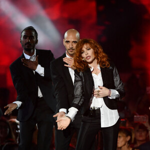 Exclusif - Mylène Farmer - Enregistrement de l'émission "La chanson de l'année" dans les arènes de Nîmes, diffusée en direct sur TF1 le 8 juin © Bruno Bebert / Bestimage 