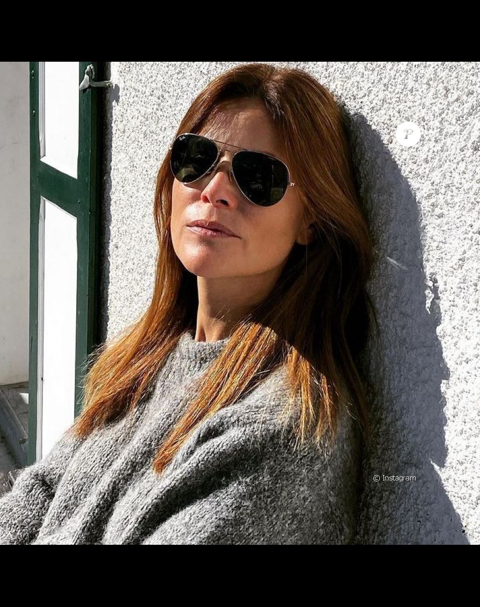 Cécile Siméone avec des lunettes de soleil sur Instagram, le 17 février 2021