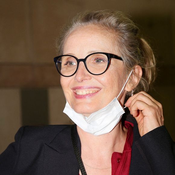 Exclusif - Julie Delpy à son arrivée à la première du film "My Zoé" à l'UGC Les Halles à Paris. Le 17 juin 2021