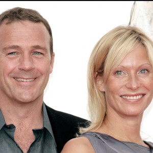 Serge Dupire et Rebecca Hampton au festival de Monte Carlo Television Festival en 2008.