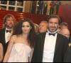 Eric Cantona et Rachida Brakni - Montée des marches du film "Looking for Eric" - 62e Festival de Cannes. 2009.