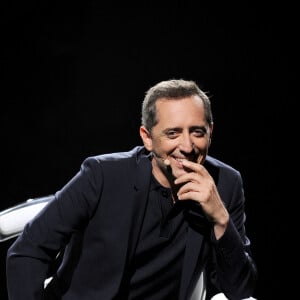 Gad Elmaleh durant l'enregistrement de l'émission "La Chanson secrète 6" à la Scène musicale à Paris, qui sera diffusée le 12 décembre sur TF1. © Gaffiot-Moreau / Bestimage