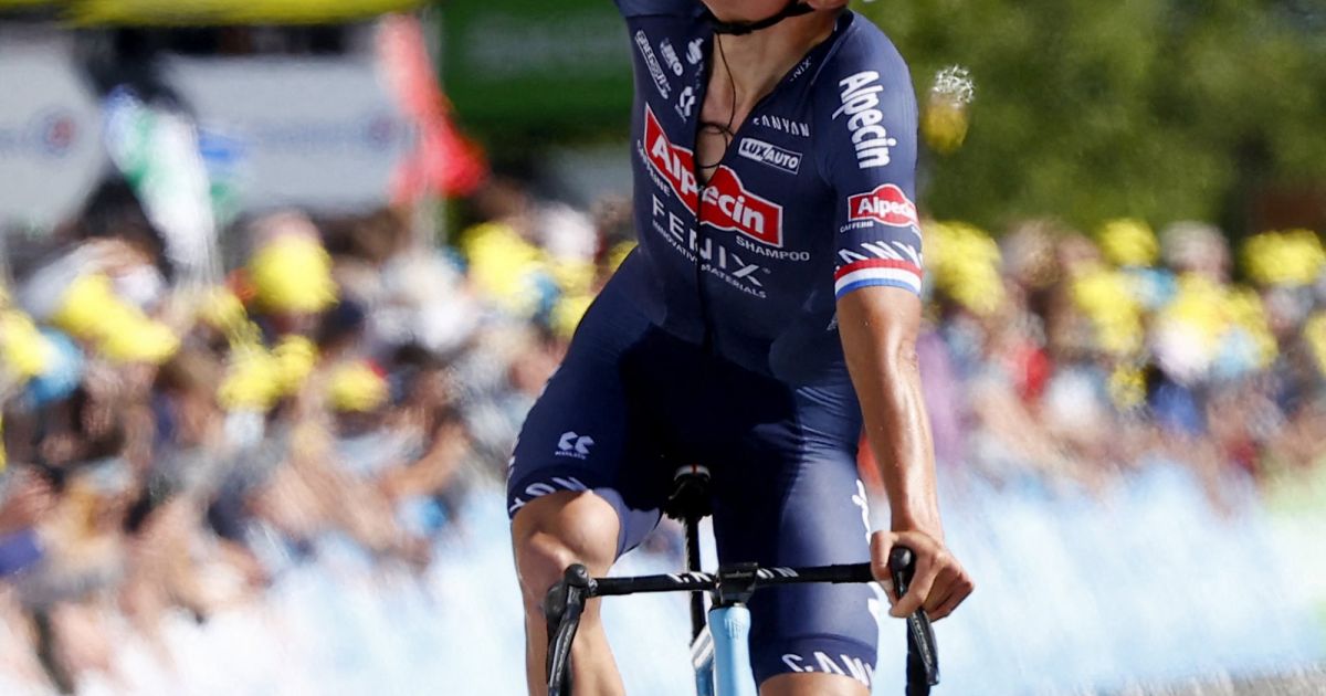 Mathieu Van der Poel sur le Tour de France, à Mur de ...