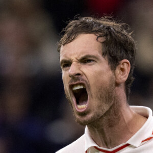 Andy Murray roars with delight after defeating Nikoloz Basilashvili in the Gentlemen's Singles first round on Centre Court on day one of Wimbledon at The All England Lawn Tennis and Croquet Club, Wimbledon. Picture date: Monday June 28, 2021. ... Wimbledon 2021 - Day One - The All England Lawn Tennis and Croquet Club ... 28-06-2021 ... London ... UK ... Photo credit should read: Simon Bruty/AELTC Pool/PA Wire. Unique Reference No. 60635797 ... See PA story TENNIS Wimbledon. Photo credit should read: Simon Bruty/AELTC Pool/PA Wire. RESTRICTIONS: Editorial use only. No commercial use without prior written consent of the AELTC. Still image use only - no moving images to emulate broadcast. No superimposing or removal of sponsor/ad logos. 