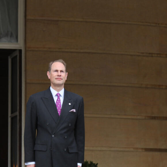 Le prince Edward et son épouse la comtesse Sophie de Wessex, la princesse Eugenie - Le Prix du duc d'Édimbourg a organisé une présentation du Gold Award dans les jardins du palais de Buckingham Palace pour souligner les réalisations de 3.000 jeunes issus de différentes organisations du Royaume-Uni, dont de nombreuses écoles et académies, qui ont atteint leur objectif. Londres, 22 mai 2019.