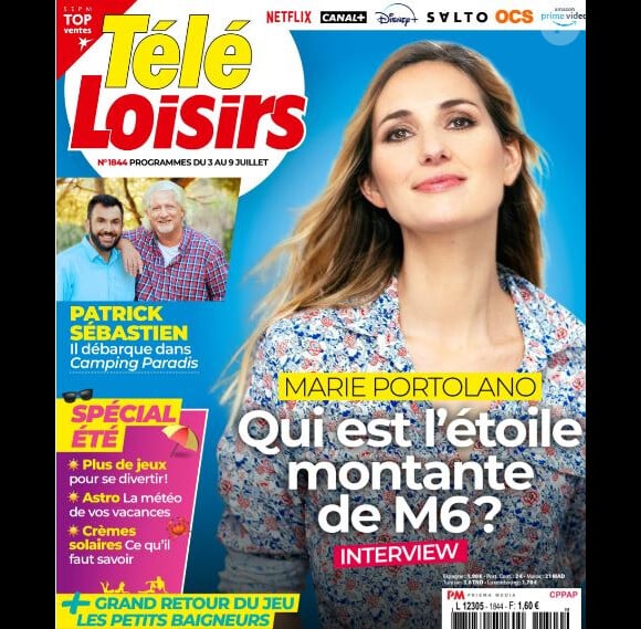 Couverture du magazine "Télé Loisirs" du 28 juin 2021