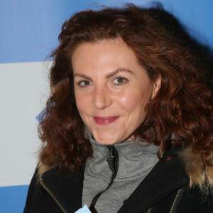 Anne-Elisabeth Blateau - Enregistrement de la pièce de théâtre "On refait le boulevard" au théâtre de la porte Saint-Martin à Paris, France, le 10 octobre 2016. © CVS/Bestimage