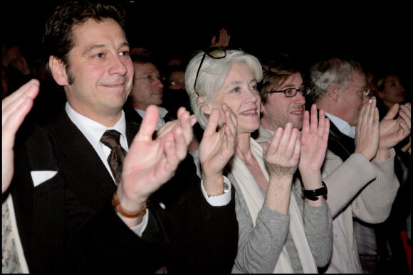 Françoise Hardy, Thomas Dutronc et Laurent Gerra - "Henri Salvador tire sa révérence" et fait ses adieux à la scène lors d'un concert au Palais des Congrès de Paris.