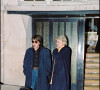 Archives - Françoise Hardy et Jacques Dutronc lors du mariage de Michel Sardou et Anne-Marie Périer. 1999.
