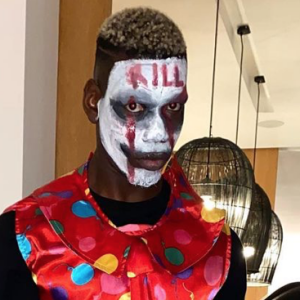 Paul et Zulay Pogba déguisés pour Halloween. Octobre 2020.