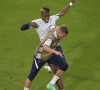 Kylian Mbappé et Paul Pogba ors du match de l'UEFA Euro 2020 opposant l'Allemagne à la France au stade Allianz Arena à Munich, Allemagne, le 15 juin 2021. © Federico Pestellini/Panoramic/Bestimage