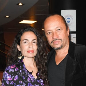 Exclusif - Yael Naim et David Donatien dans les coulisses du concert solidaire "Ensemble à l'Olympia" avec l'association Elisecare, au profit des enfants de la guerre, à l'Olympia. Paris, le 30 juin 2021. © Guirec-Gaffiot / Bestimage