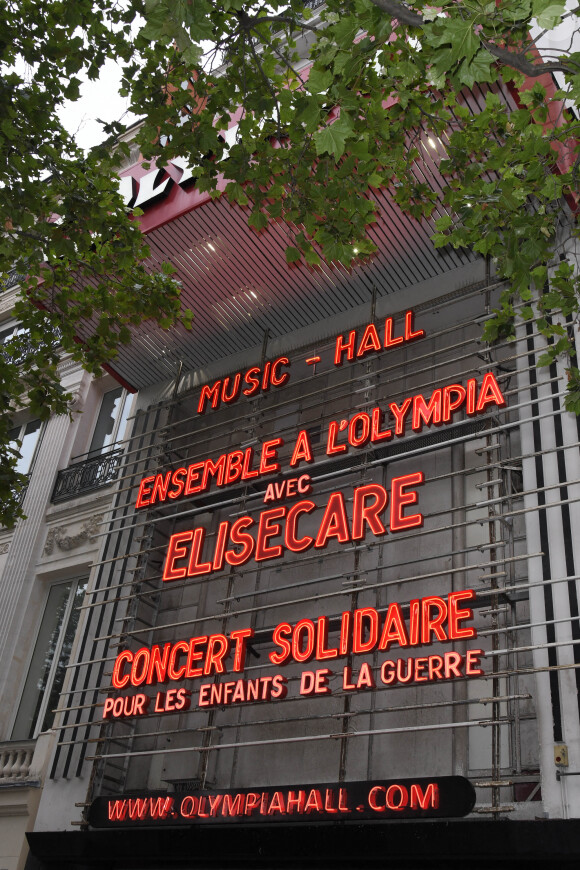 Exclusif - Le concert solidaire "Ensemble à l'Olympia" avec l'association Elisecare, au profit des enfants de la guerre, s'est tenu à l'Olympia. Paris, le 30 juin 2021. © Guirec-Gaffiot / Bestimage
