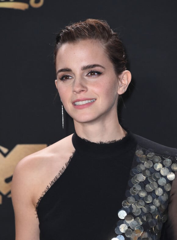 Emma Watson au MTV Movie & TV awards 2017 à l'auditorium de Shrine à Los Angeles, le 7 mai 2017 