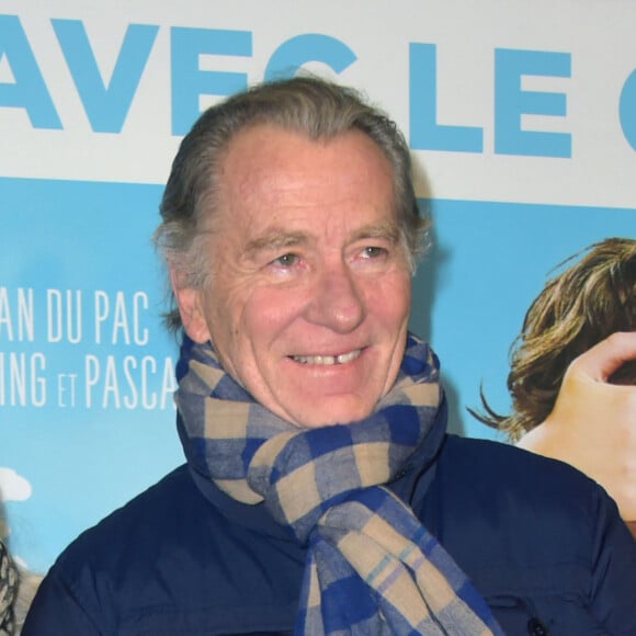 William Leymergie et sa femme Maryline - Avant-première du film "Le coeur en braille" au cinéma Gaumont Marignan à Paris le 4 décembre 2016. © Giancarlo Gorassini/Bestimage