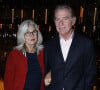 William Leymergie et sa femme Maryline - Soirée "J'aime la mode" à l'hôtel Mandarin Oriental à Paris, le 28 septembre 2015.