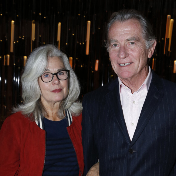 William Leymergie et sa femme Maryline - Soirée "J'aime la mode" à l'hôtel Mandarin Oriental à Paris, le 28 septembre 2015.