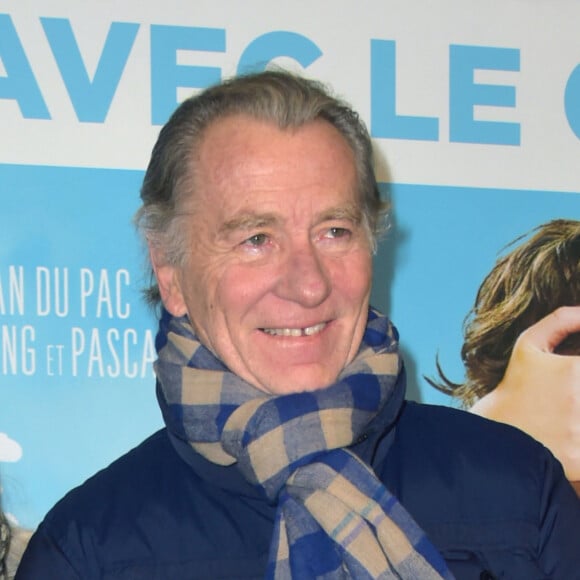 William Leymergie et sa femme Maryline - Avant-première du film "Le coeur en braille" au cinéma Gaumont Marignan à Paris le 4 décembre 2016. © Giancarlo Gorassini/Bestimage