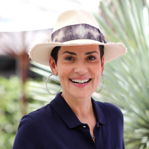 Cristina Cordula au village lors des internationaux de tennis de Roland Garros à Paris, France, le 2 juin 2019. © Jacovides-Moreau/Bestimage