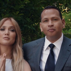 Jennifer Lopez et son ex Alex Rodriguez qui officialisent leur séparation dans un communiqué commun, aux Etats-Unis, le 15 avril 2021.