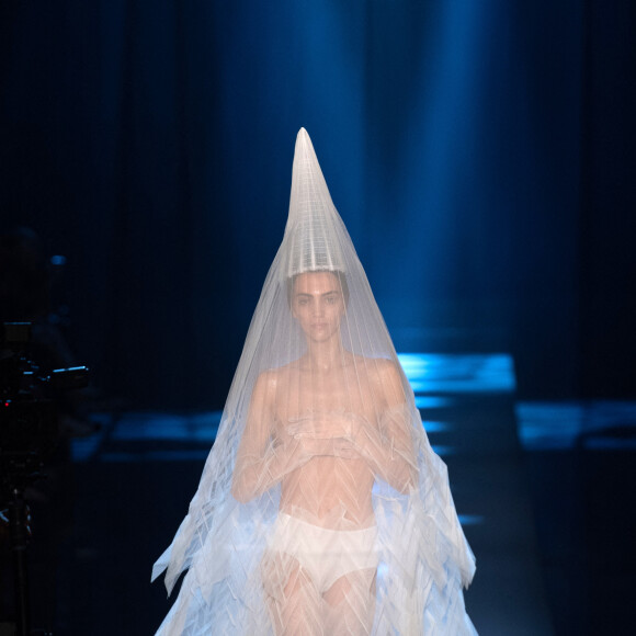 Une création Jean-Paul Gaultier, collection Haute Couture Automne/Hiver 2019/2020.