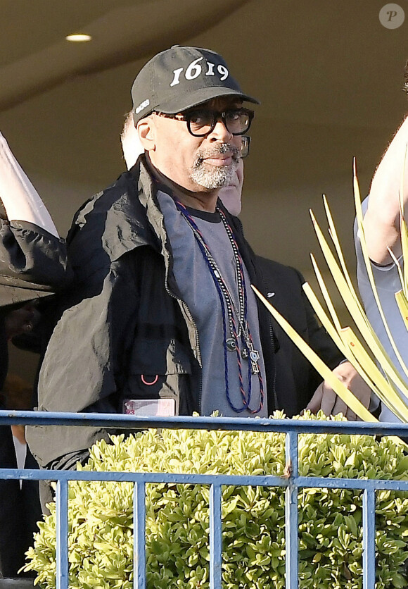 Spike Lee depuis l'hôtel Martinez, à Cannes, le 5 juillet 2021