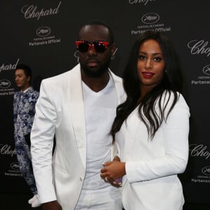 Maitre Gims et sa femme DemDem - Photocall de la soirée Chopard lors du 69ème Festival International du Film de Cannes le 16 mai 2016.