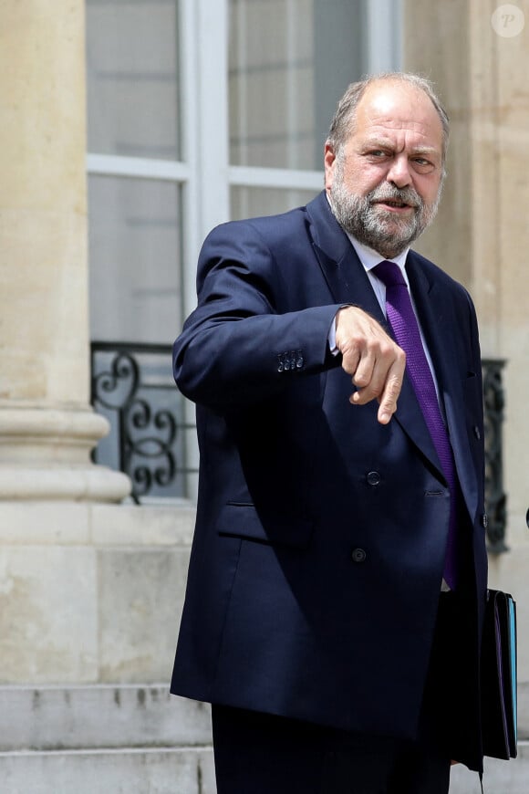 Eric Dupond-Moretti - Conseil des ministres au palais de l'Elysée à Paris. © Stéphane Lemouton/Bestimage