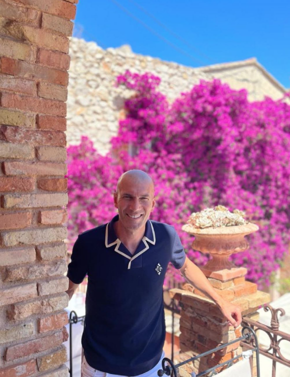 Zinédine Zidane est en vacances !