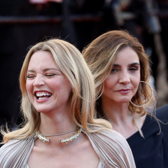 Daphne Patakia, Paul Verhoeven, Virginie Efira, Clotilde Courau - Montée des marches du film " Benedetta " lors du 74ème Festival International du Film de Cannes. Le 9 juillet 2021 © Borde-Jacovides-Moreau / Bestimage 