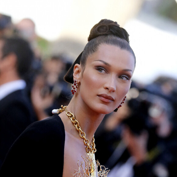 Bella Hadid - Montée des marches du film " Three Floors / Tre Piani" lors du 74ème Festival International du Film de Cannes. Le 11 juillet 2021 © Borde-Jacovides-Moreau / Bestimage 1