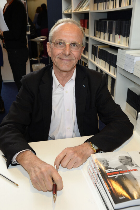 Axel Kahn - 34 ème édition du Salon du Livre à Paris Porte de Versailles le 22 mars 2014.